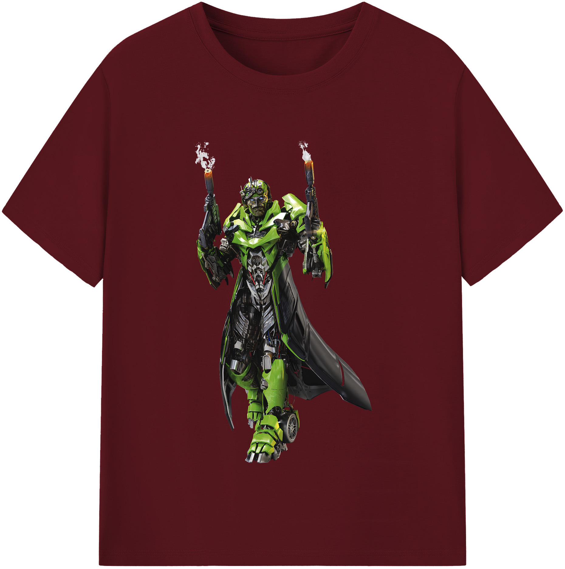 （画像用） Transformers トランスフォーマー 綿100％半袖Tシャツ（フロントプリント）